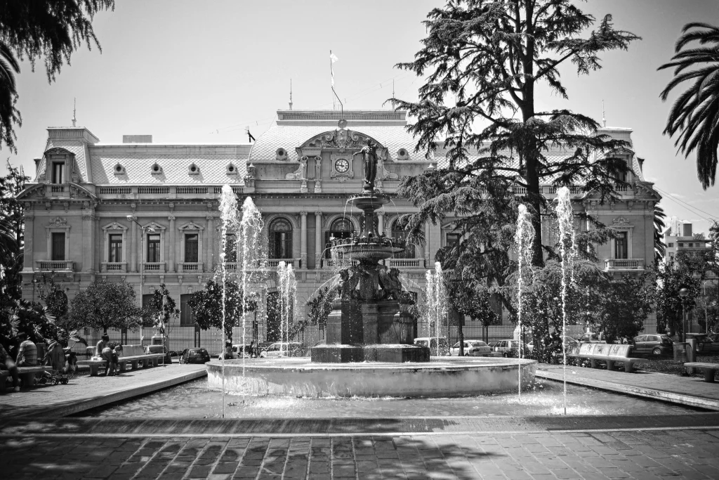 Casa de Gobierno de Jujuy, location of the Bandera Nacional de la Libertad Civil interpretation center