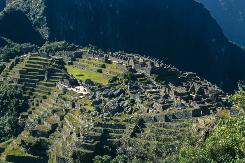 Machu Picchu archaeological site in Peru