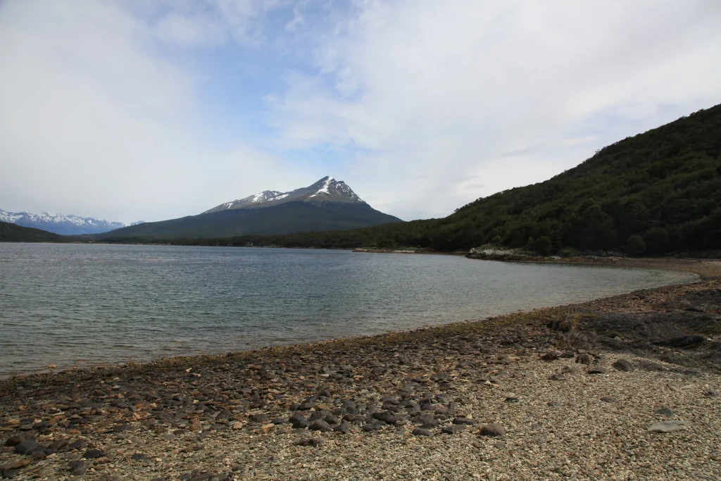 Bahía Lapataia in Tierra del Fuego National Park near Ushuaia, Argentina.