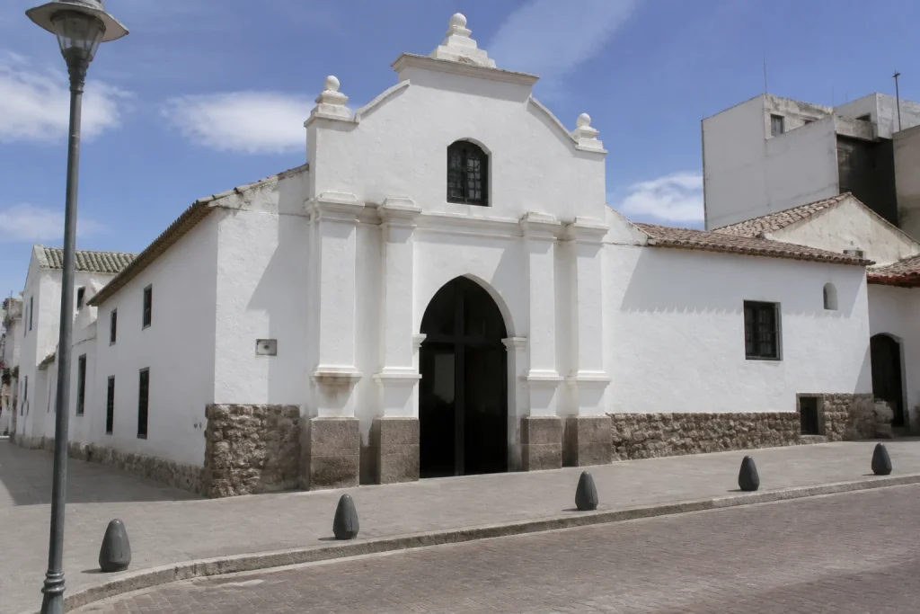 Exterior of the Museo de Arqueología de Alta Montaña in Salta.