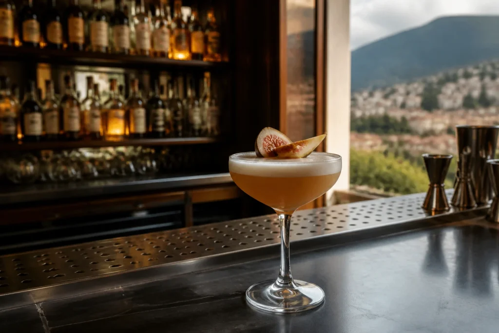 Regional-ingredient cocktail at Zeppelin Bar in Salta