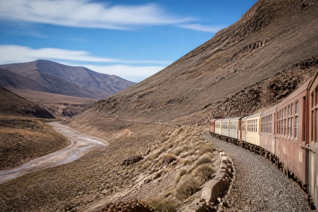 Train to the Clouds traveling through the high Andes of Salta