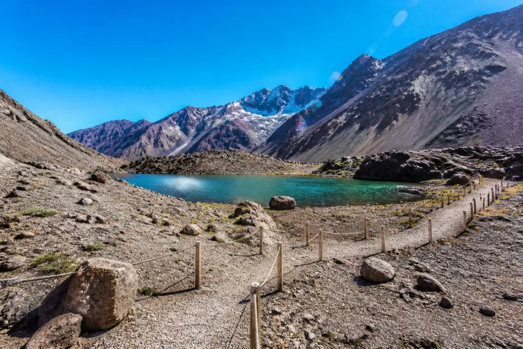 Laguna de Horcones interpretive circuit in Aconcagua Provincial Park